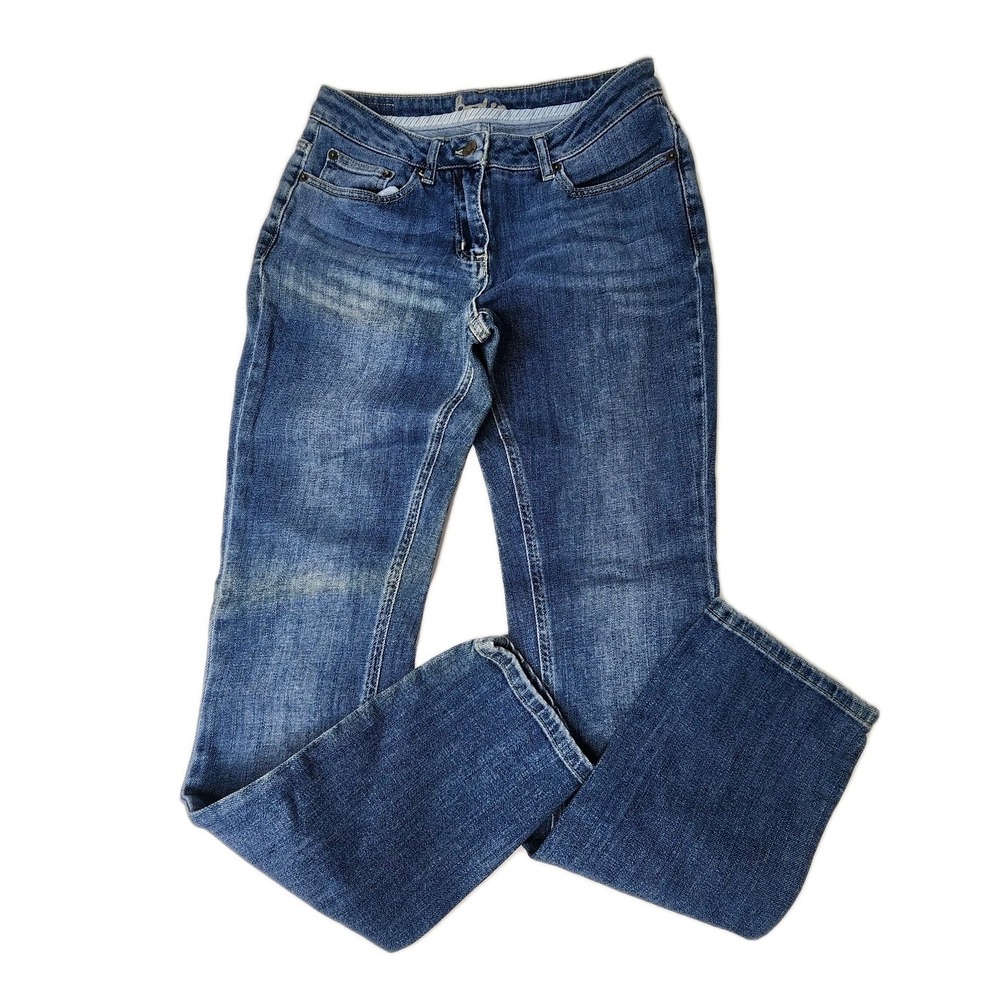 Boden Skinny Leg Jeans Womens Size UK 10R US 6R Blue Denim 29" Mid Rise